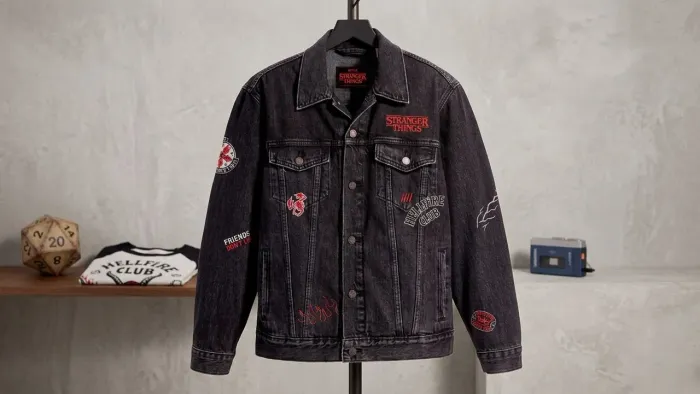 Jaqueta Jeans Abarth Stranger Things