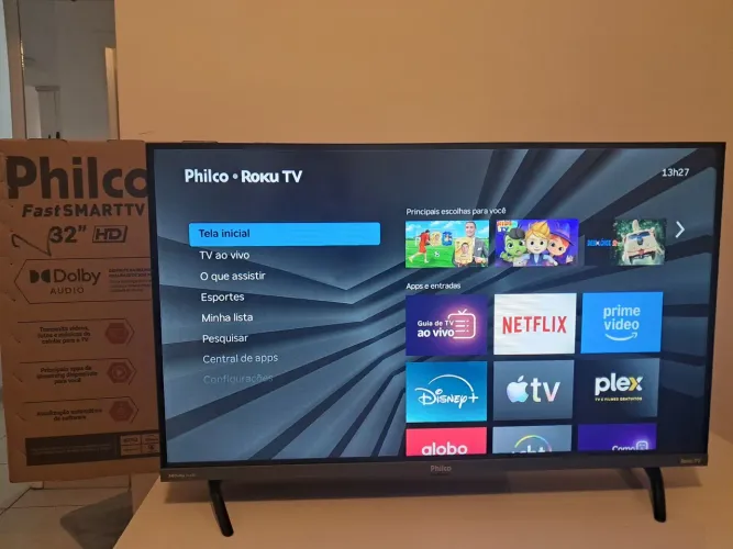 TV Philco Fast Smart 32 Hd nova