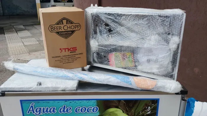 Carrinho de cocô completo