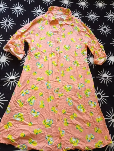 Vestido Chamise estampado