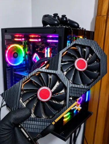 PLACA DE VÍDEO XFX RX 580 4GB (DEFEITO)
