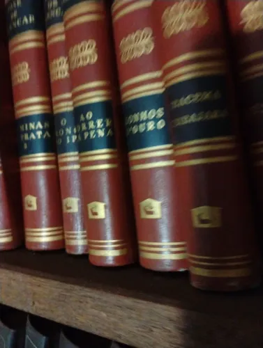 Coleção José de Alencar, 15 livros capa dura luxo, edição 1959