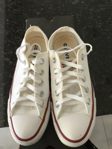 Tênis Converse All Star Original Branco Cano Baixo