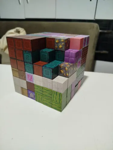Blocos magnéticos Minecraft 203 blocos