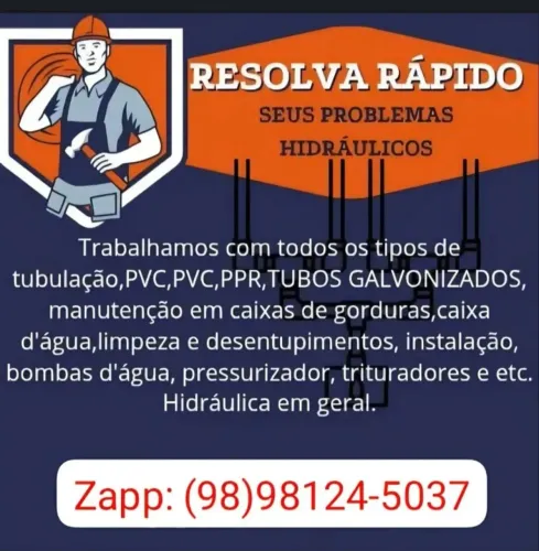 Bombeiro hidráulico (Encanador)