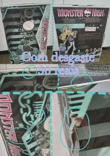 Acessórios Monster High (Por favor ler descrição)