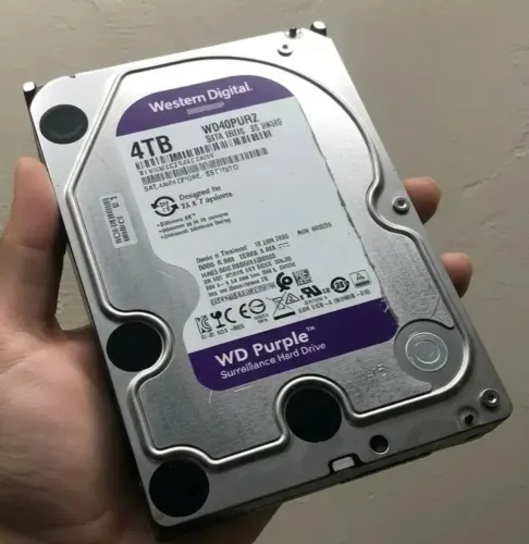 Hd Interno Western Digital Purple- 4 Tb<br><br>R$: 450