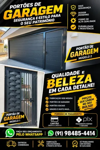 PORTÕES de garagem em PROMOÇÃO