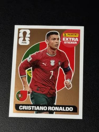 Figurinha Cristiano Ronaldo Bronze Legend - Copa Do Mundo (Original)