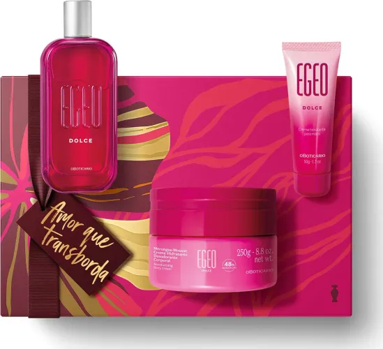 Kit perfume Egeu Boticário