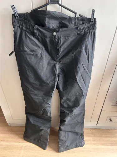 Calça impermeável para neve ski esqui feminina M decathlon com barra interna impermeável
