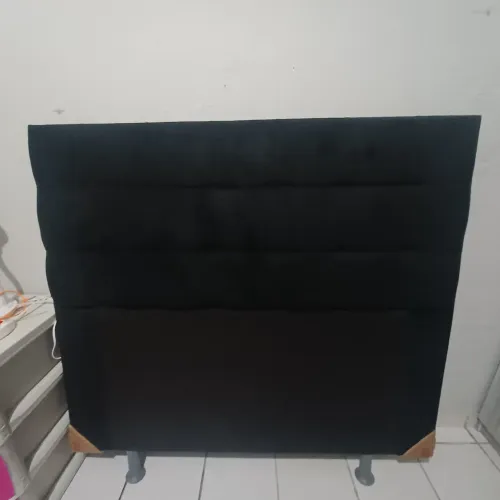 CABECEIRA PRETA DE VELUDO