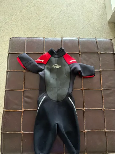 Wet suit, surf/mergulho, long john mormai, infantil/adolescente