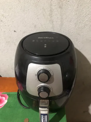 Air Fryer Mondial Preta Usada - Funcionando