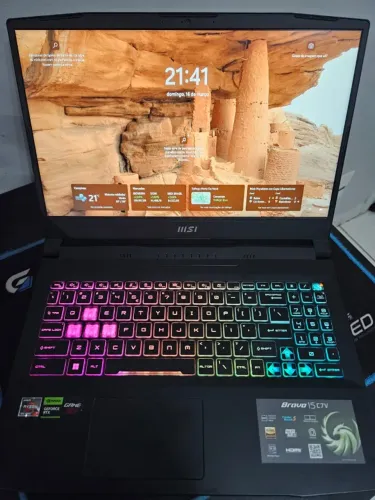 Notebook Gamer MSI Bravo 15 - Vendo ou troco