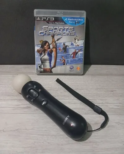 Ps Move PlayStation 3 PS3 + Jogo Sports Champions