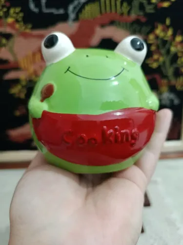 Cachepô Sapinho Cooking Vintage