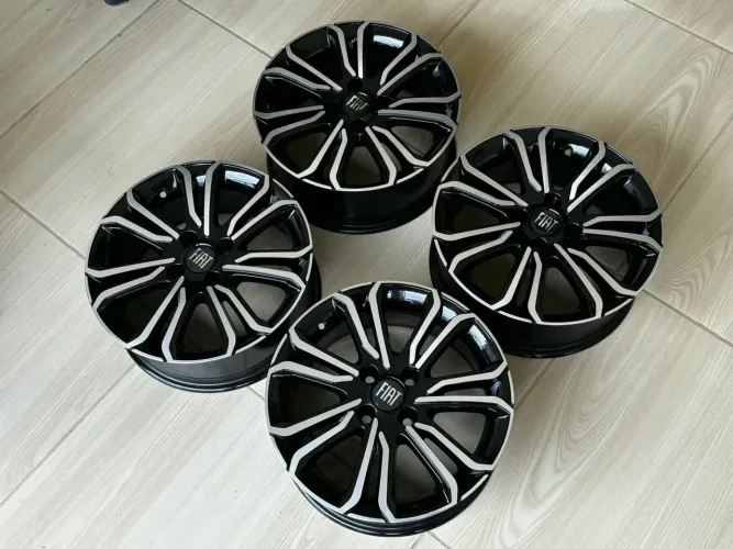 (PRODUTO NOVO) Jogo de Roda Aro 15 Fiat, Furação 4x98