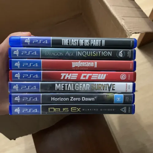 Lote jogos ps4