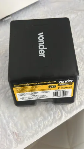 Vendo clivador de fibra óptica vonder valo 200 novo  