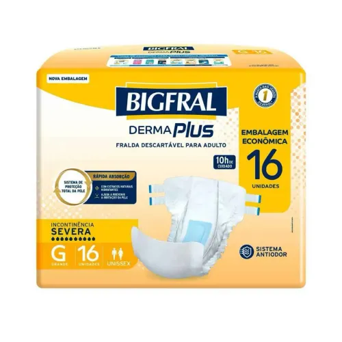 Fralda Geriátrica Bigfral TAM G
