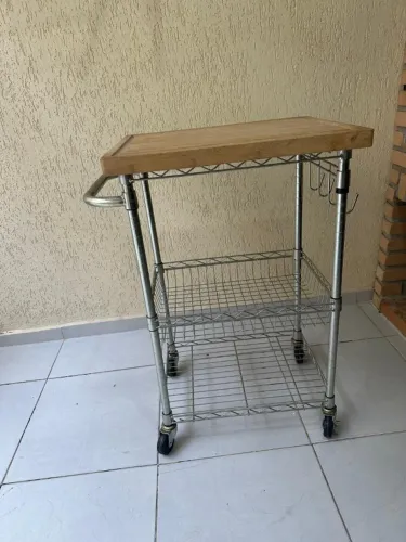 Carrinho/Mesa de churrasco