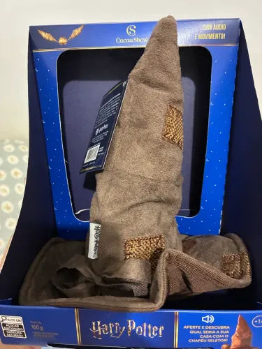 Chapeu seletor harry potter versão cacau show