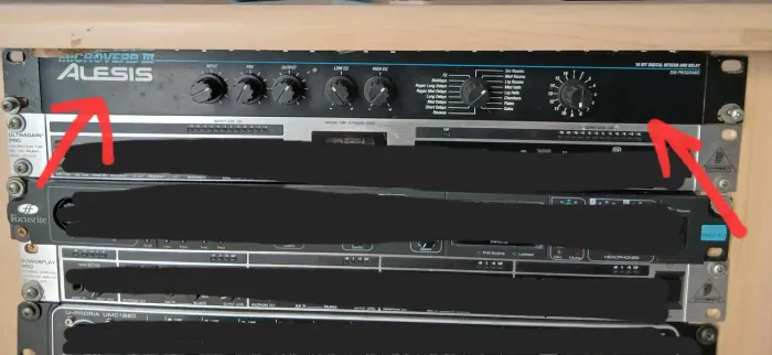 Processador de Efeitos Alesis MicroVerb III - Raridade