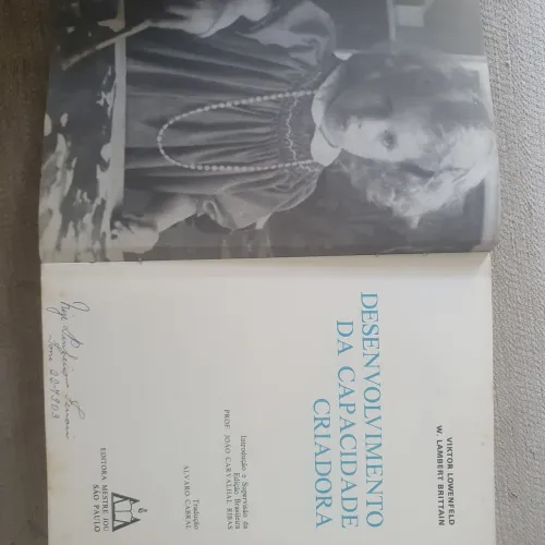 Livro. Desenvolvimento da Capacidade Criativa. V.Lowenfeld- W.L.Britain. Editora Mestre Jo
