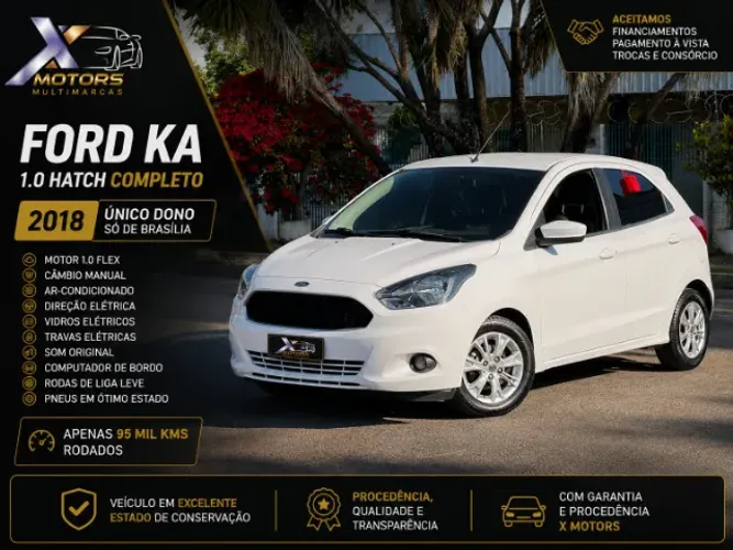 Ford KA 1.0 Se/se Plus Tivct Flex 5P 2018
