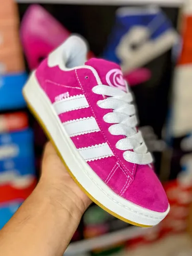 Tênis Campus Rosa feminino 