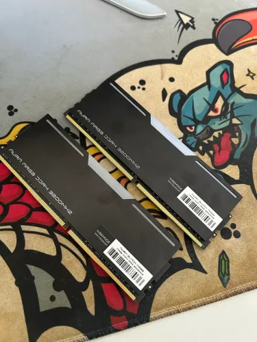 2 Memória RAM 16gb 3200MHz ddr4 rise mode ARGB