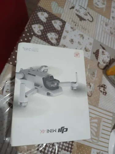 Drone DJI mini 4k novo na caix
