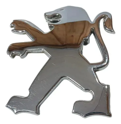 Emblema Tampa Traseira Peugeot 307 Sw 2005 2006 Prateado