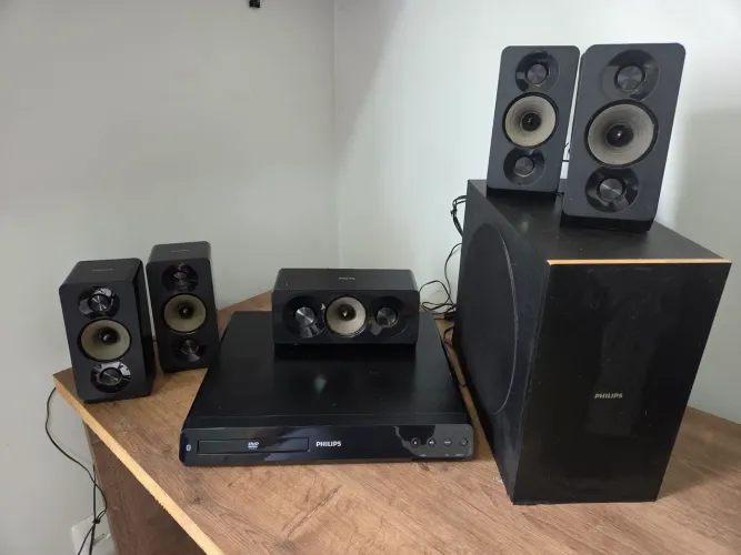 Home theater philips (Som de cinema)