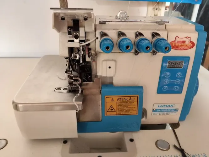 MAQUINHA COSTURA INDUSTRIAL INTERLOCK