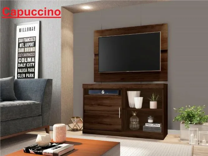 Rack + Painel oferta conjunto Viena fosco = pronta entrega!!!