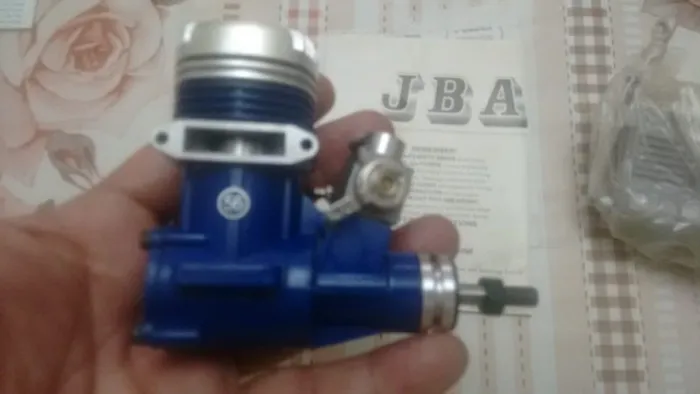 Motor JBA Glow 0.56 2 Tempos para Aeromodelo - Zerado na Caixa