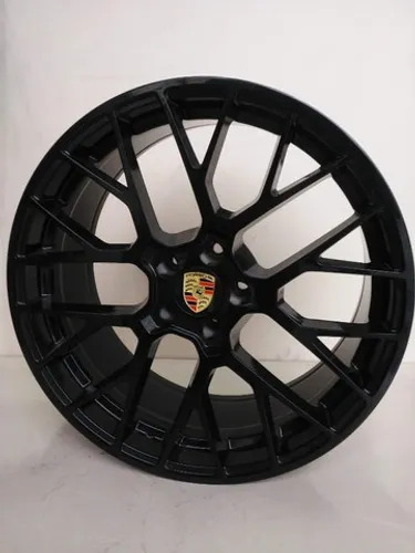 Jogo de Rodas Performace Porsche Macan 20x9 20x10 5x112ET26 Et19 Preta Brilhante Jg 160