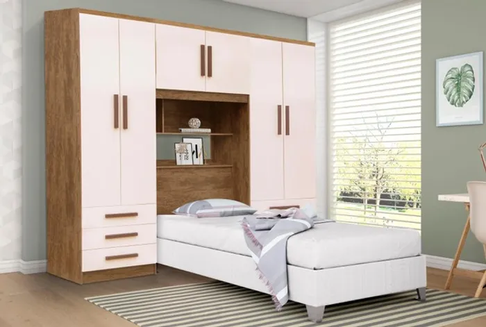 Quarto conjugado solteiro