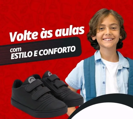 Tênis Escolar Infantil 