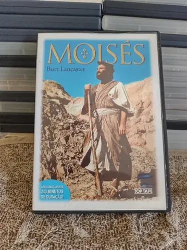 Dvd Filme : Moisés (tema bíblico) em bom estado de conservação.