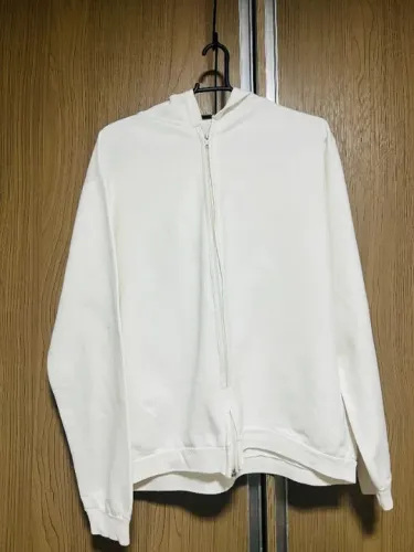 Blusa de moleton com ziper  tamanho M