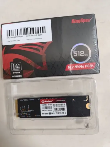 SSD M.2 Nmve 512gb 3400mb/s