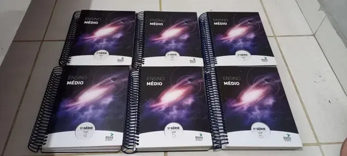 Apostilas Ensino médio plataforma Eleva ( 6 volumes)Preparatório para o ENEM