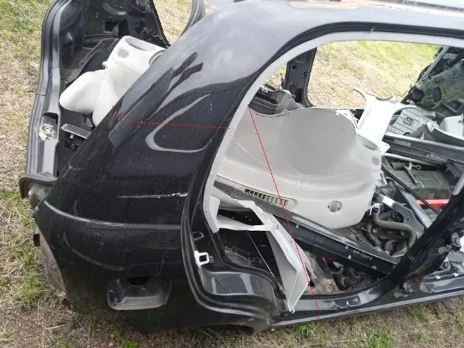 Traseira Baixa Sem Teto Chery Qq 2011-2014 