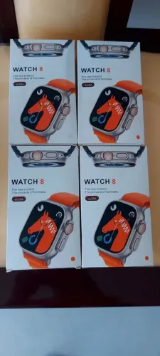 Lote de 4 Relógios inteligentes Watch 8 - Novo