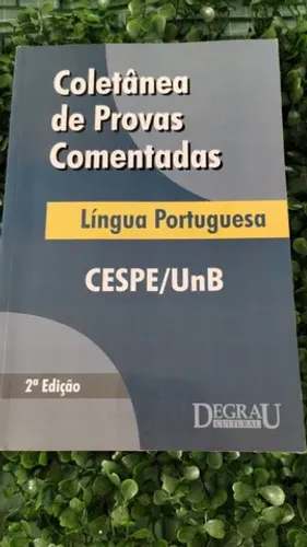 Livro para concurso público língua portuguesa cespe/unb
