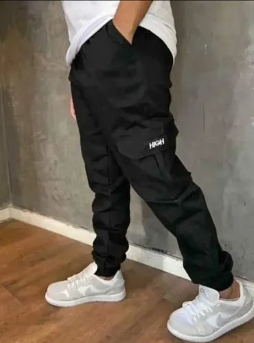 Calça Brim Jogger - 3 Cores