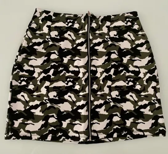 Saia estampa militar 